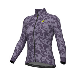 ALÉ Cycling winter long sleeve jersey - PRAGMA ESSENZA - purple