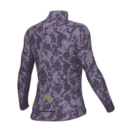 ALÉ Cycling winter long sleeve jersey - PRAGMA ESSENZA - purple