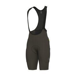 ALÉ Cycling bib shorts - GRAVEL-PRO OFF ROAD - GRAVEL - green