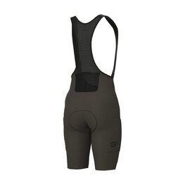 ALÉ Cycling bib shorts - GRAVEL-PRO OFF ROAD - GRAVEL - green