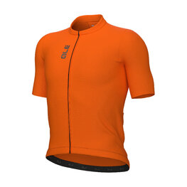ALÉ Cycling short sleeve jersey - COLOR BLOCK PRAGMA - orange