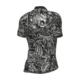 ALÉ Cycling short sleeve jersey - SAFARI PRAGMA - black/white