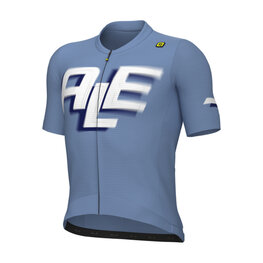 ALÉ Cycling short sleeve jersey - SAUVAGE PR-E - blue/white