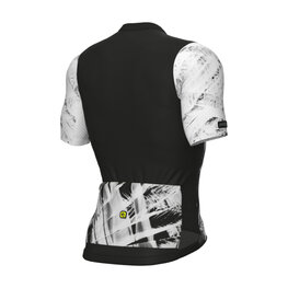 ALÉ Cycling short sleeve jersey - PALM PR-E - black/white