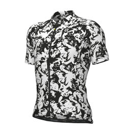 ALÉ Cycling short sleeve jersey - ESSENZA PRAGMA - black/white