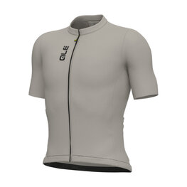 ALÉ Cycling short sleeve jersey - COLOR BLOCK OFF ROAD PRAGMA - ivory