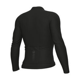 ALÉ Cycling summer long sleeve jersey - COLOR BLOCK PRAGMA - black