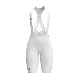 ALÉ Cycling bib shorts - VOLTAGE R-EV1 - white
