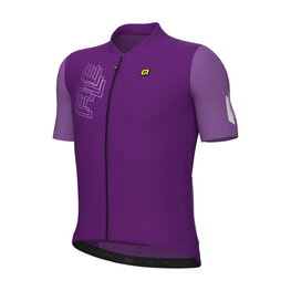 ALÉ Cycling short sleeve jersey - FOLLOW ME PR-E - purple