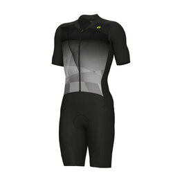 ALÉ Cycling skinsuit - WATT 3.6 R-EV1 - white/grey/black