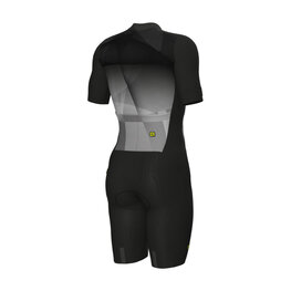 ALÉ Cycling skinsuit - WATT 3.6 R-EV1 - white/grey/black