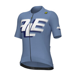 ALÉ Cycling short sleeve jersey - SAUVAGE PR-E - blue/white
