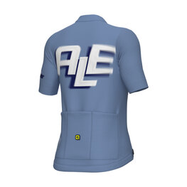 ALÉ Cycling short sleeve jersey - SAUVAGE PR-E - blue/white