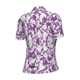 ALÉ Cycling short sleeve jersey - ESSENZA PRAGMA - white/purple