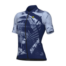 ALÉ Cycling short sleeve jersey - PALM PR-E - blue/purple