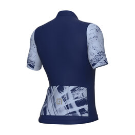 ALÉ Cycling short sleeve jersey - PALM PR-E - blue/purple