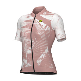ALÉ Cycling short sleeve jersey - PALM PR-E - pink/white