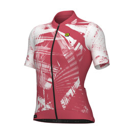 ALÉ Cycling short sleeve jersey - PALM PR-E - red/white