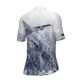 ALÉ Cycling short sleeve jersey - QUARTZ PR-E - white/blue