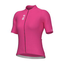 ALÉ Cycling short sleeve jersey - PRAGMA COLOR BLOCK - pink
