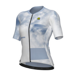 ALÉ Cycling short sleeve jersey - ATMOSFERA PR-E - white/blue