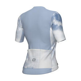 ALÉ Cycling short sleeve jersey - ATMOSFERA PR-E - white/blue
