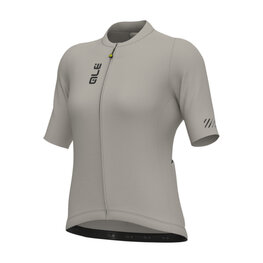 ALÉ Cycling short sleeve jersey - COLOR BLOCK OFF ROAD PRAGMA - ivory