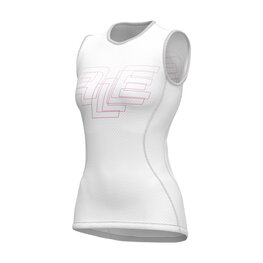 ALÉ Cycling sleeve less t-shirt - FOLLOW MW INTIMO - white