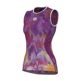 ALÉ Cycling sleeve less t-shirt - LILIUM INTIMO - purple/red/orange