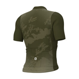ALÉ Cycling short sleeve jersey - KRAKATOA OFF ROAD-GRAVEL - green