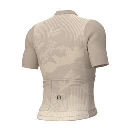 ALÉ Cycling short sleeve jersey - KRAKATOA OFF ROAD-GRAVEL - ivory