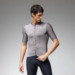 ALÉ Cycling short sleeve jersey - KRAKATOA OFF ROAD - GRAVEL - brown