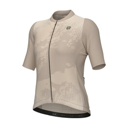 ALÉ Cycling short sleeve jersey - KRAKATOA OFF ROAD - GRAVEL - ivory