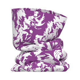 ALÉ Cycling neckwarmer - ESSENZA - purple/white