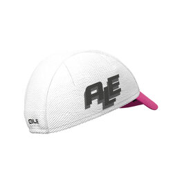 ALÉ Cycling hat - FLAG - white/pink
