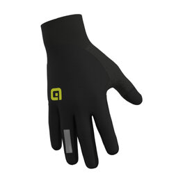 ALÉ Cycling long-finger gloves - SPINTA - black
