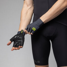 ALÉ Cycling long-finger gloves - CIMA - black
