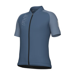 ALÉ Cycling short sleeve jersey - FOLLOW ME KID - blue
