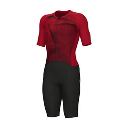 ALÉ Cycling skinsuit - BEYOND TRIATHLON - red/black