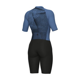 ALÉ Cycling skinsuit - BEYOND TRIATHLON - blue/black