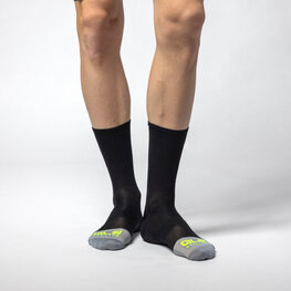 ALÉ Cyclingclassic socks - COLOR BLOCK - black/grey
