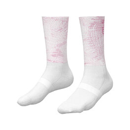 ALÉ Cyclingclassic socks - TYPHOON - white/red