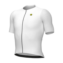 ALÉ Cycling short sleeve jersey - EARTHY STYLE - white