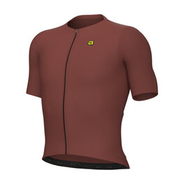 ALÉ Cycling short sleeve jersey - EARTHY STYLE - brown
