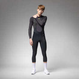 ALÉ Cycling long bib trousers - PRAGMA WINTER 2.0 - black