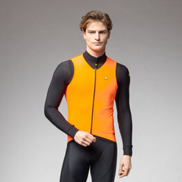 ALÉ Cycling gilet - PR-E THERMO 2.0 - orange
