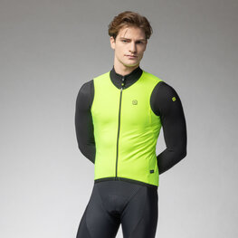 ALÉ Cycling gilet - PR-E THERMO 2.0 - yellow