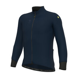 ALÉ Cycling thermal jacket - PRAGMA FONDO 3.0 - blue