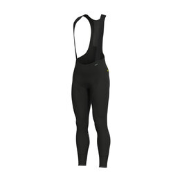 ALÉ Cycling long bib trousers - R-EV1 CLIMA WARM PLUS 2.0 - black