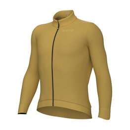 ALÉ Cycling winter long sleeve jersey - PR-E FOLLOW ME 2.0 - yellow